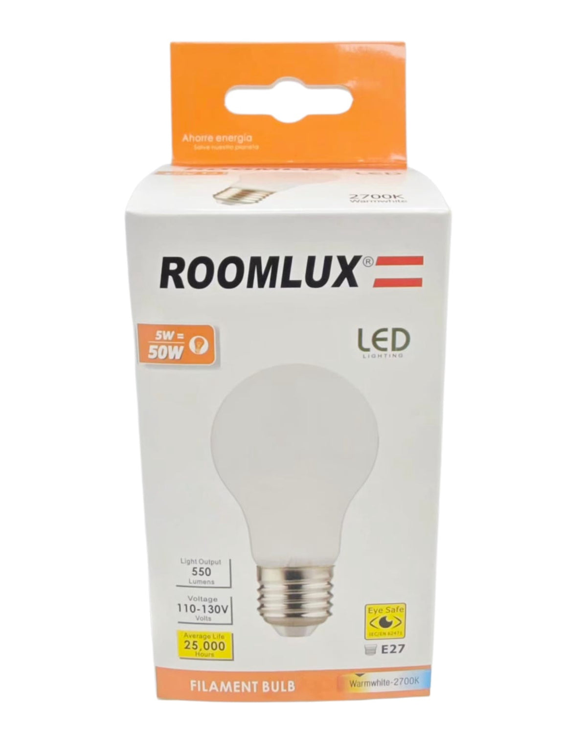 ROOMLUX Bulb E27 LED 5W B70166 Warmwhite 2700K