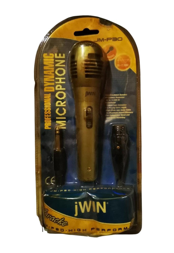 JWIN Microphone JMP30 with 10FT Cord