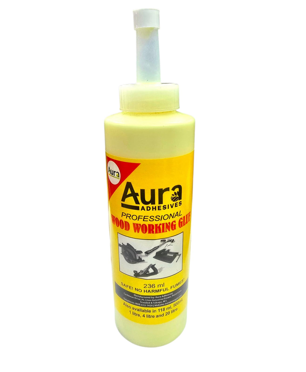 AURA Glue Yellow Wood Working 236 ML