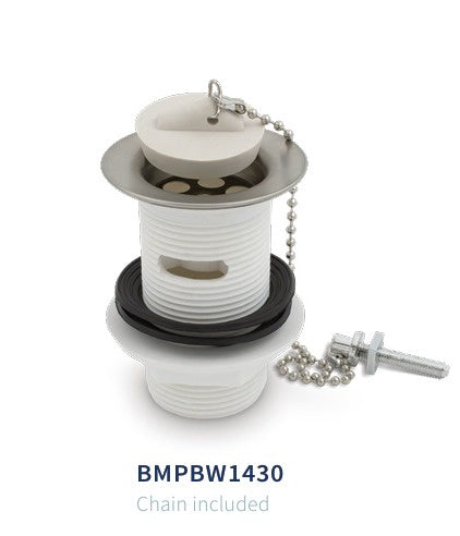 BISMAN Sink Waste PVC 1 1/2"