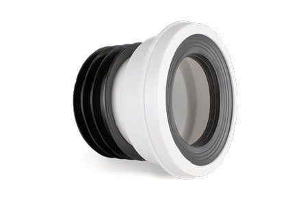 BISMAN PVC Pan Connector 4" Straight BMPTW001