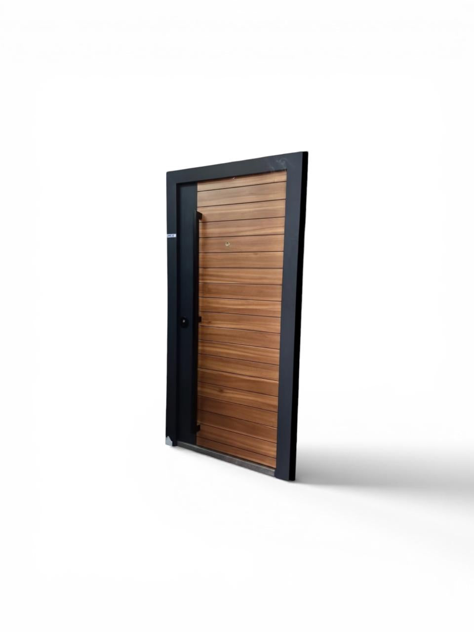 Door Metal Single Wood Finish No Glass 2050X960 DKL8