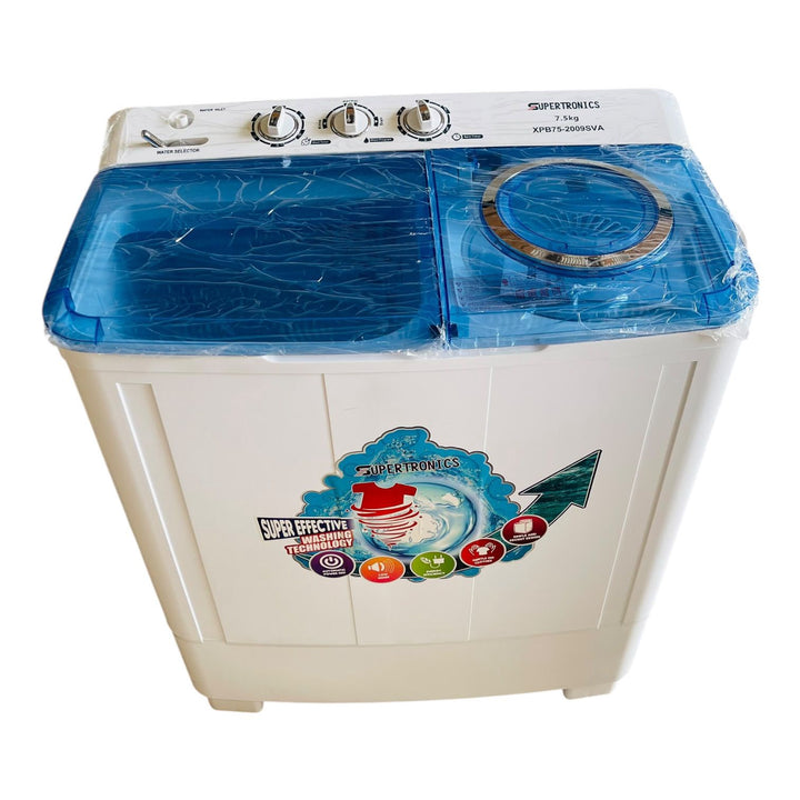 SUPERSONIC Washing Machine Supertronics XPB75-2009SVA 7.5KG