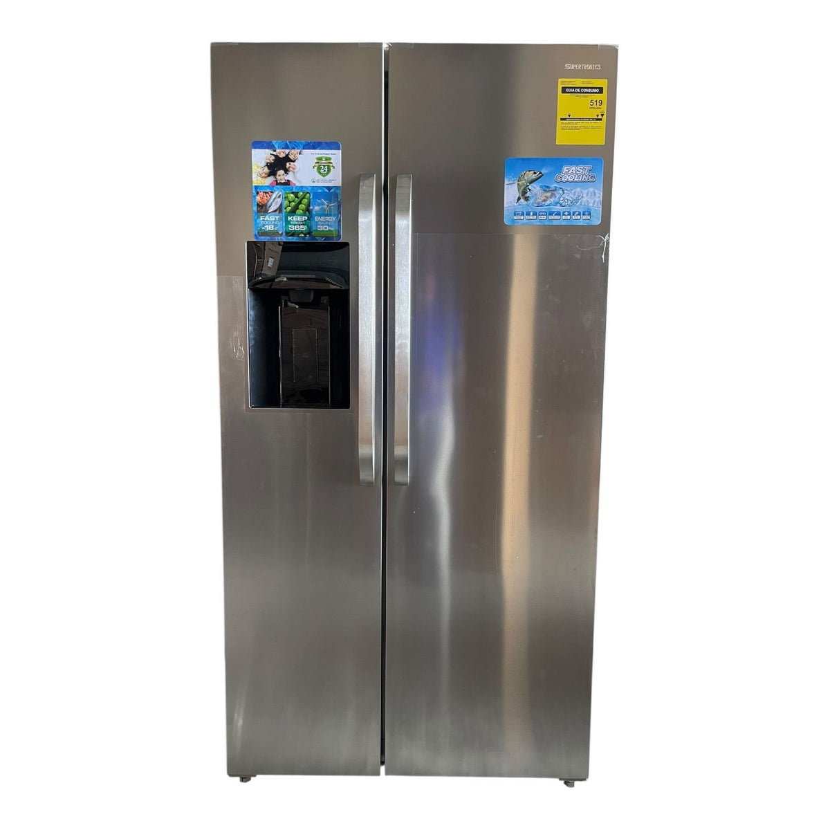 SUPERTRONICS Refrigerator BCD-606WI 21.4CF