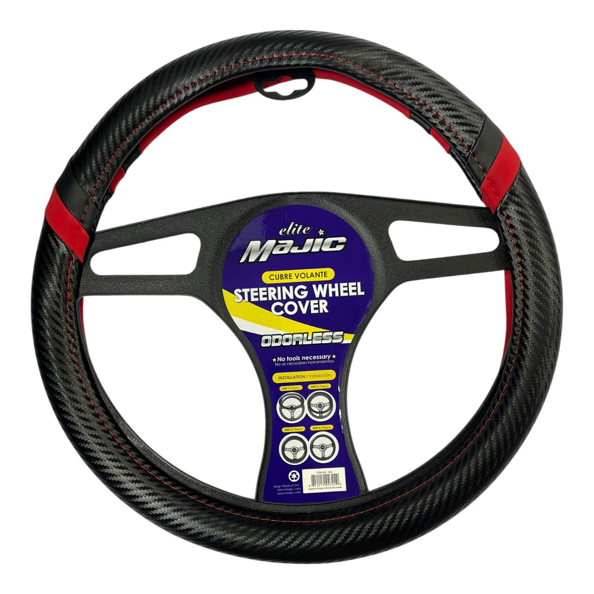 MAJIC Car Steering Wheel Cover Universal 324