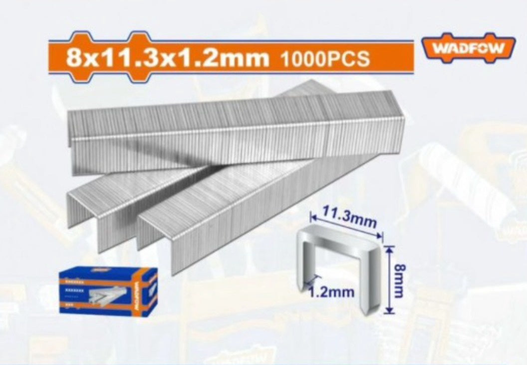 WADFOW Staple 8X11.3X1.2MM WNA0808
