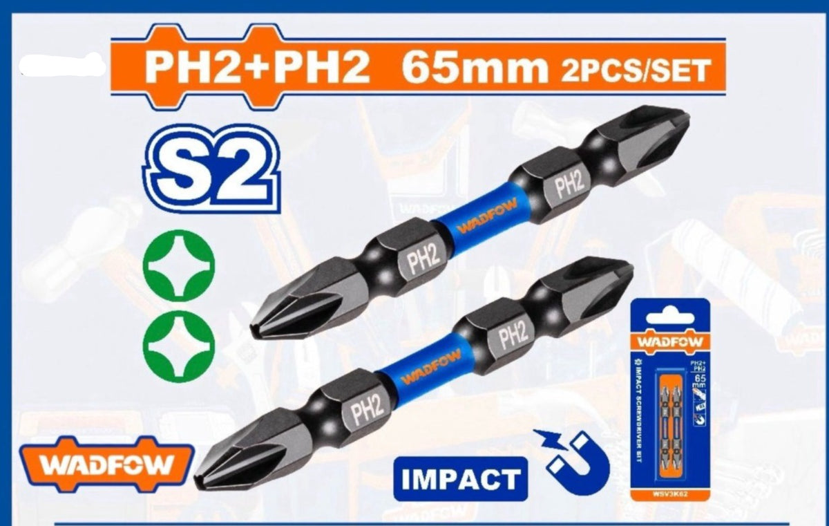 WADFOW Impact Screwdriver Bit 65MM WSV3K62