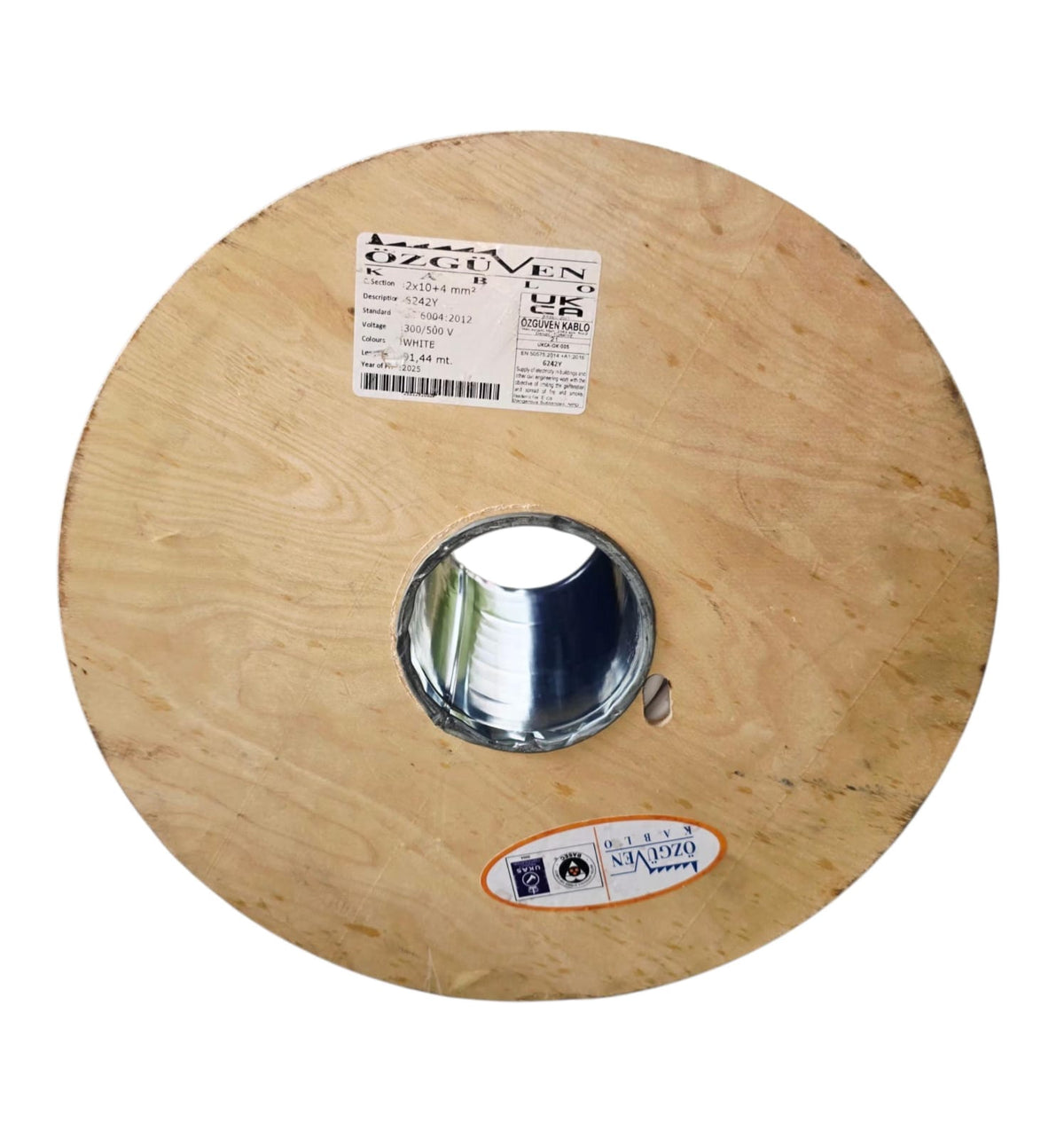 HES Cable 10MM 2C Flat W/EARTH Turkey Per Yard