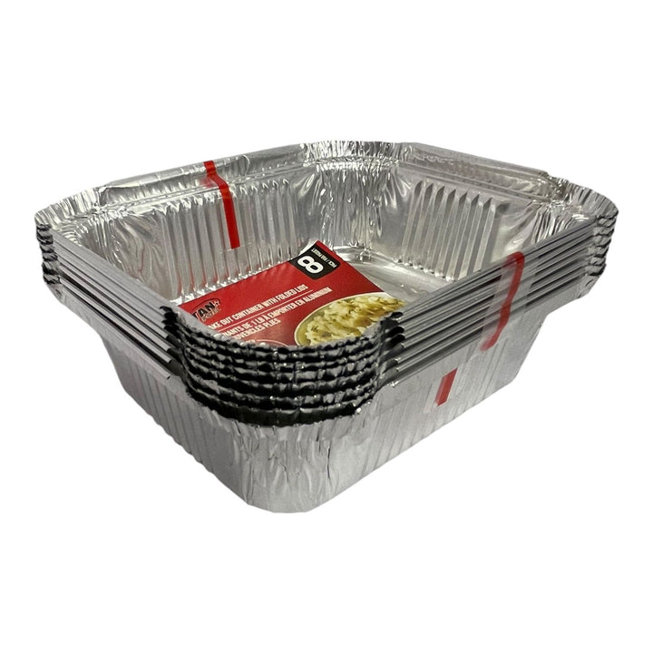 TITAN Foil Tray BZ90906R Pan with Lids