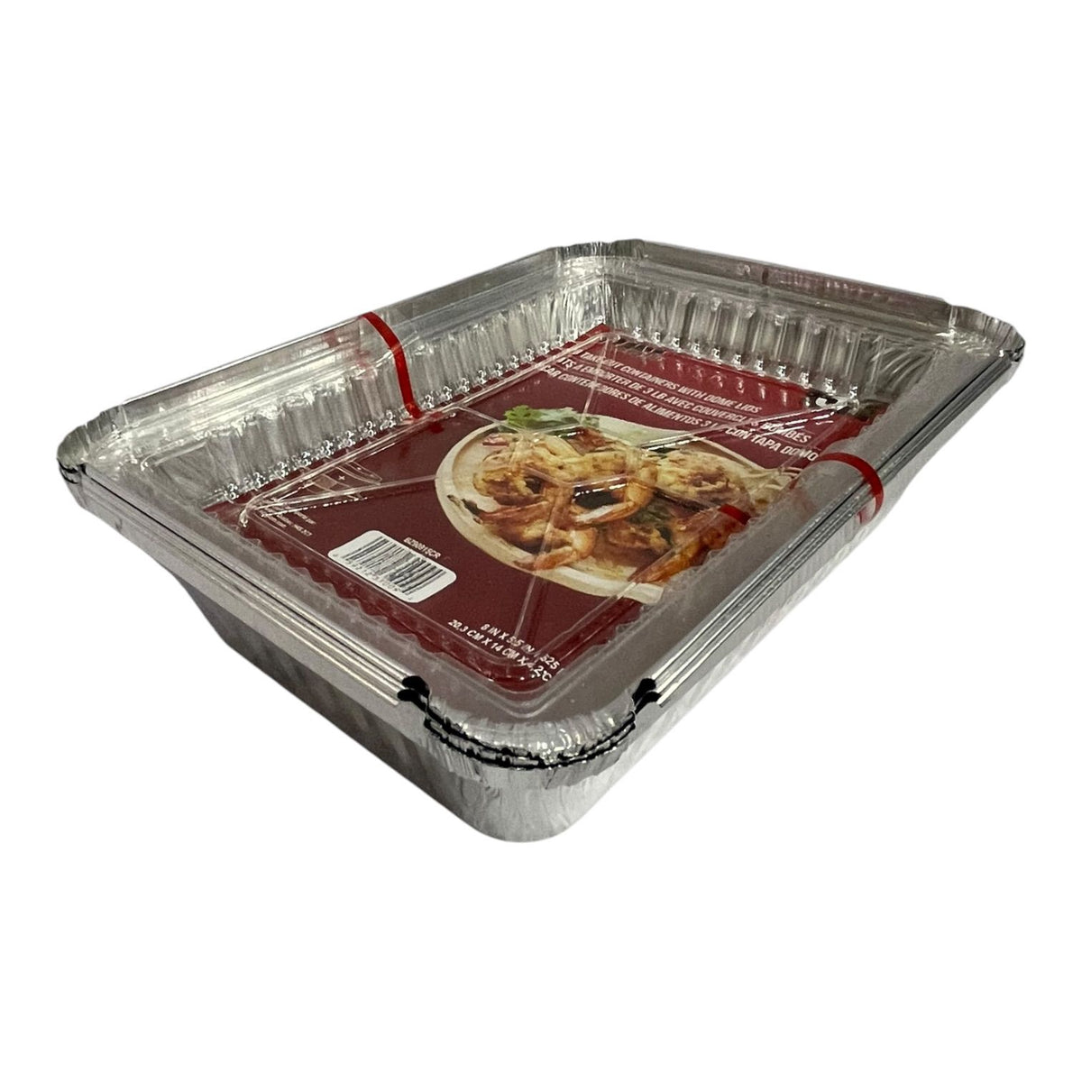 TITAN Foil Tray BZ90915CR 3PCS Pack Pan Dome with Lids
