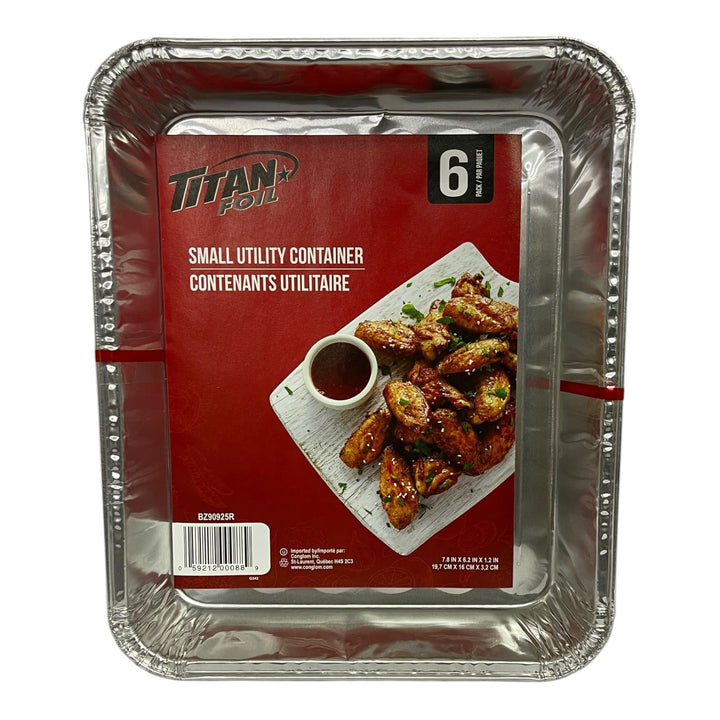 TITAN Foil Tray BZ90925R Pan Mid Size 4