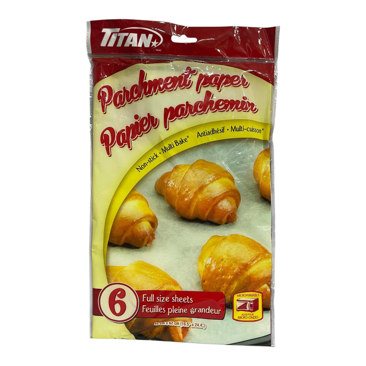 TITAN Wrap Parchment Paper B-BP151 42X31" 6PCS Pack