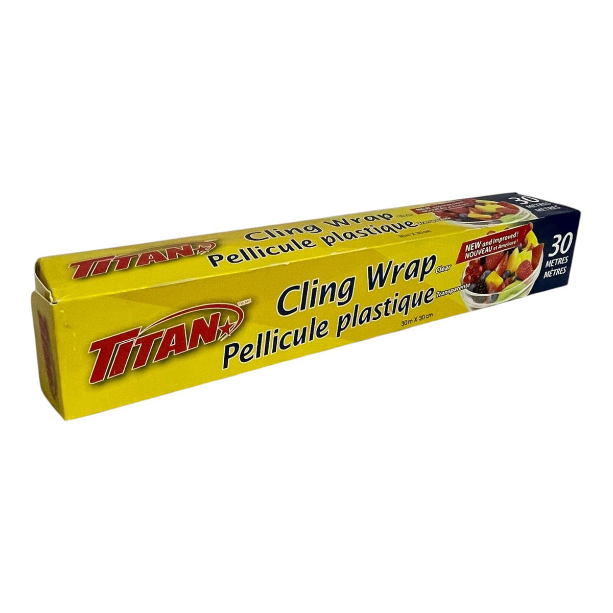 TITAN Wrap Cling Clear BZWP12 30CM X 30M