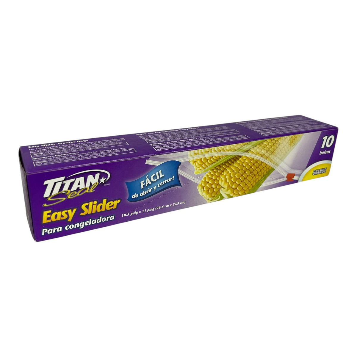 TITAN Bag ZIP-LOCK B-ZX10L 10PCS Pack Large