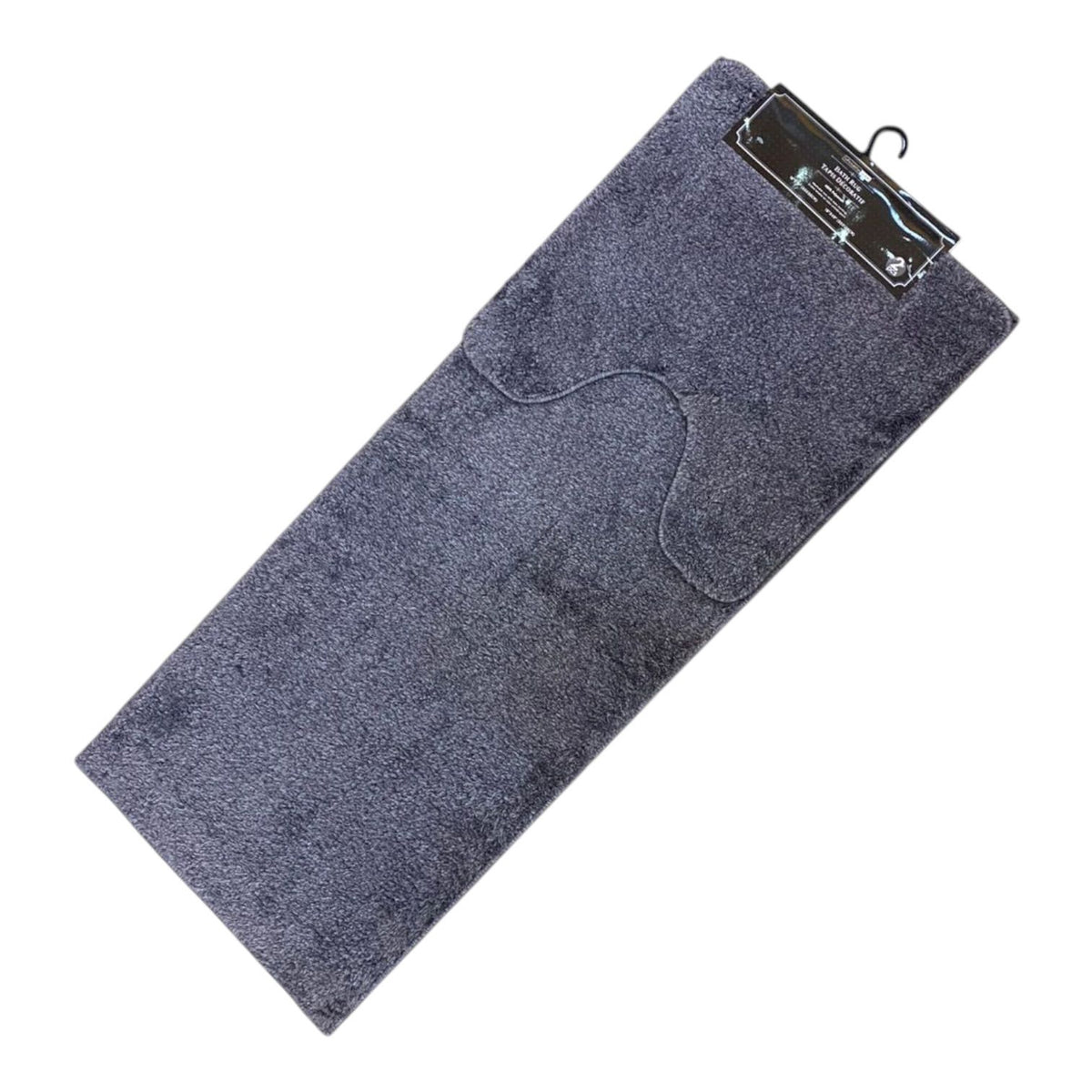HOME ACCENT RUG Toilet Mat 2PCS 91072 Shaggy Ca 54048