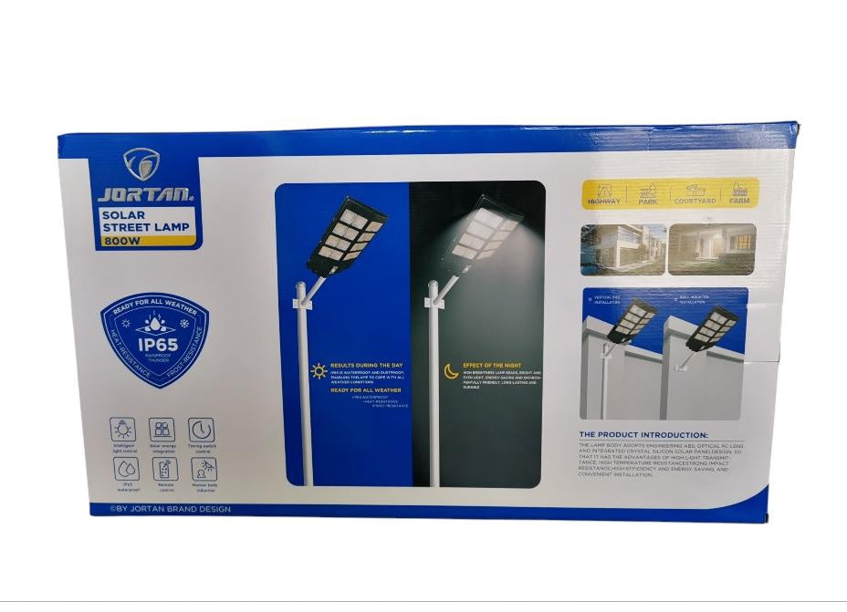 JORTAN Light Solar Street LED 800W JT-BCGK-800W