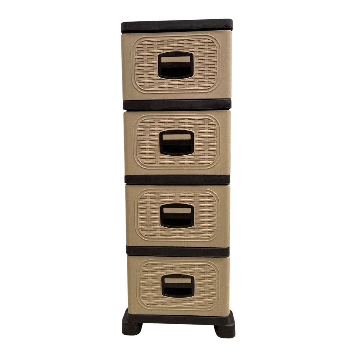 Cabinet 4 Draw Plastic PD109 L35 X W 44 X H104.5CM