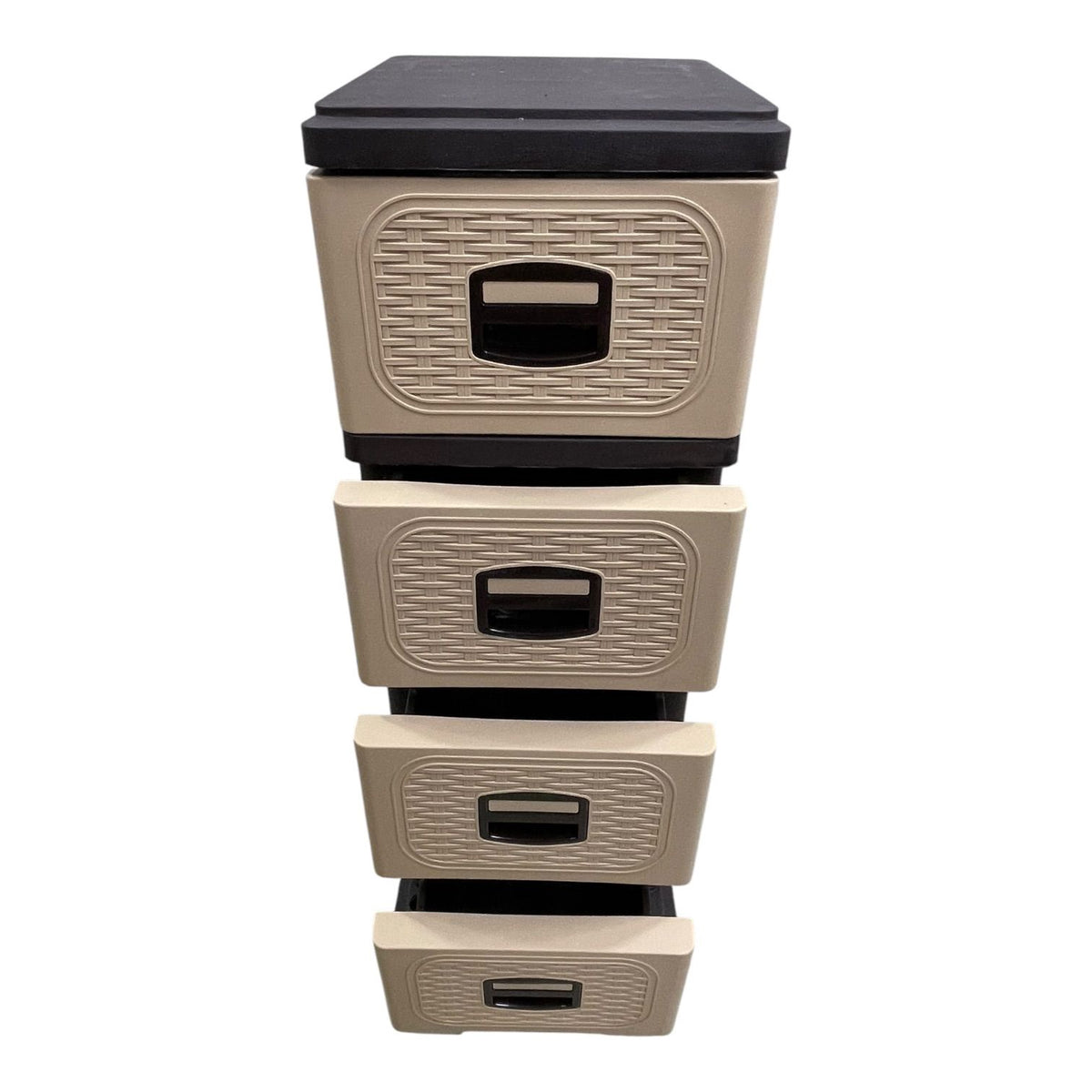 Cabinet 4 Draw Plastic PD109 L35 X W 44 X H104.5CM