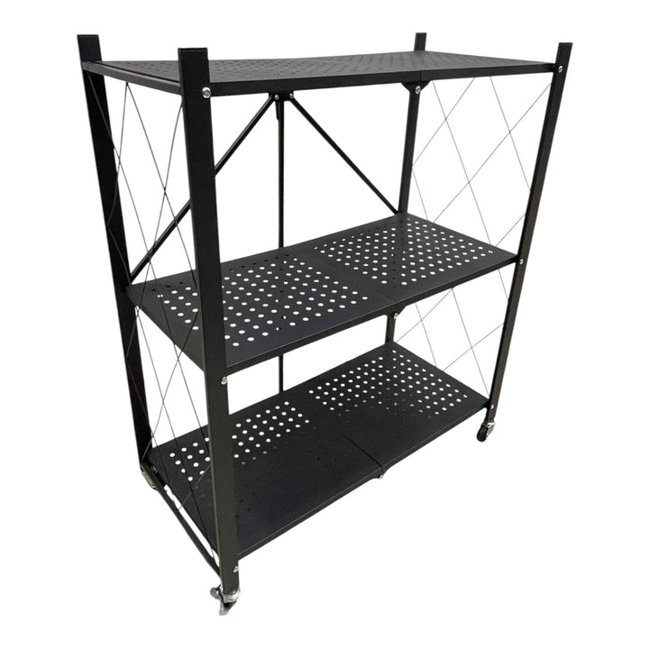 Rack 3 Shelves Black CJ-2586-Y45