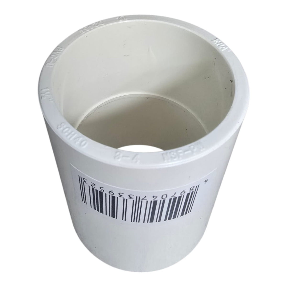PVC Coupling 1 1/2" Heavy SCH40