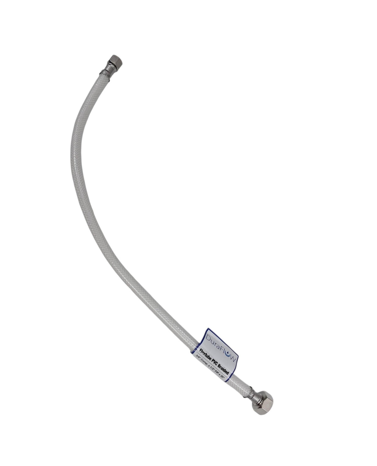 DURAFLOW Flex Hose 1/2" X 3/8" X 20" PVC ST203A-A20W