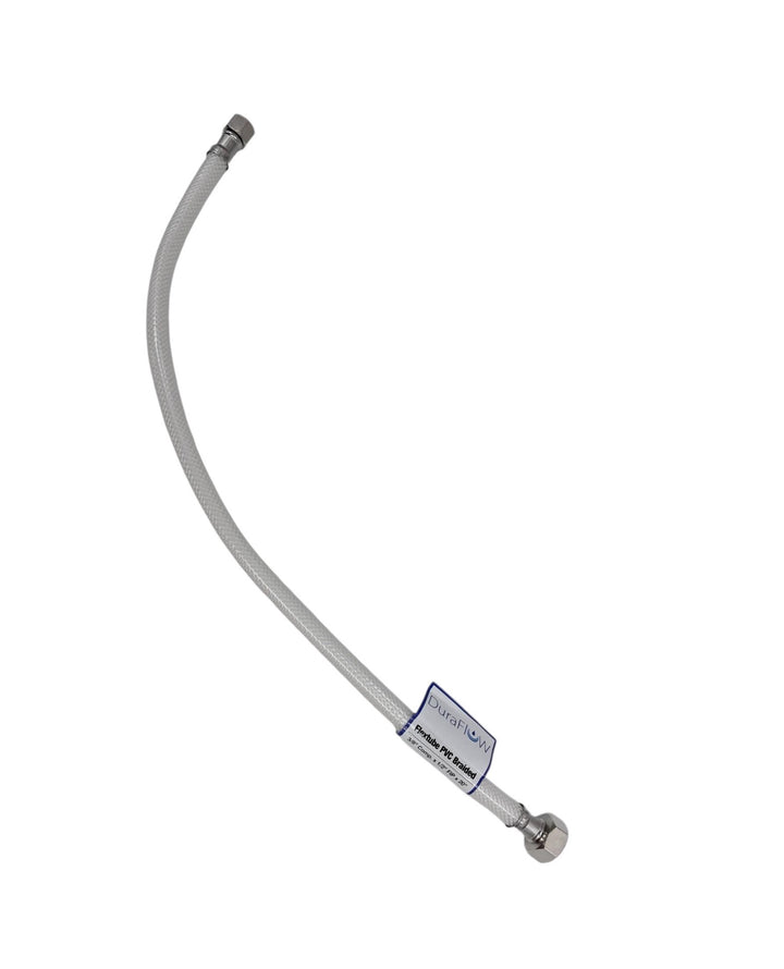 DURAFLOW Flex Hose 1/2" X 3/8" X 20" PVC ST203A-A20W