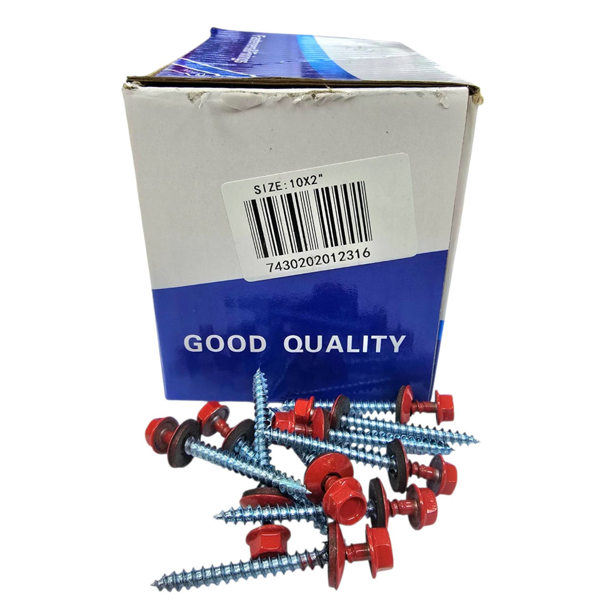 Screw Ind. 2" 10G Red METAL-WOOD 160PCS Box