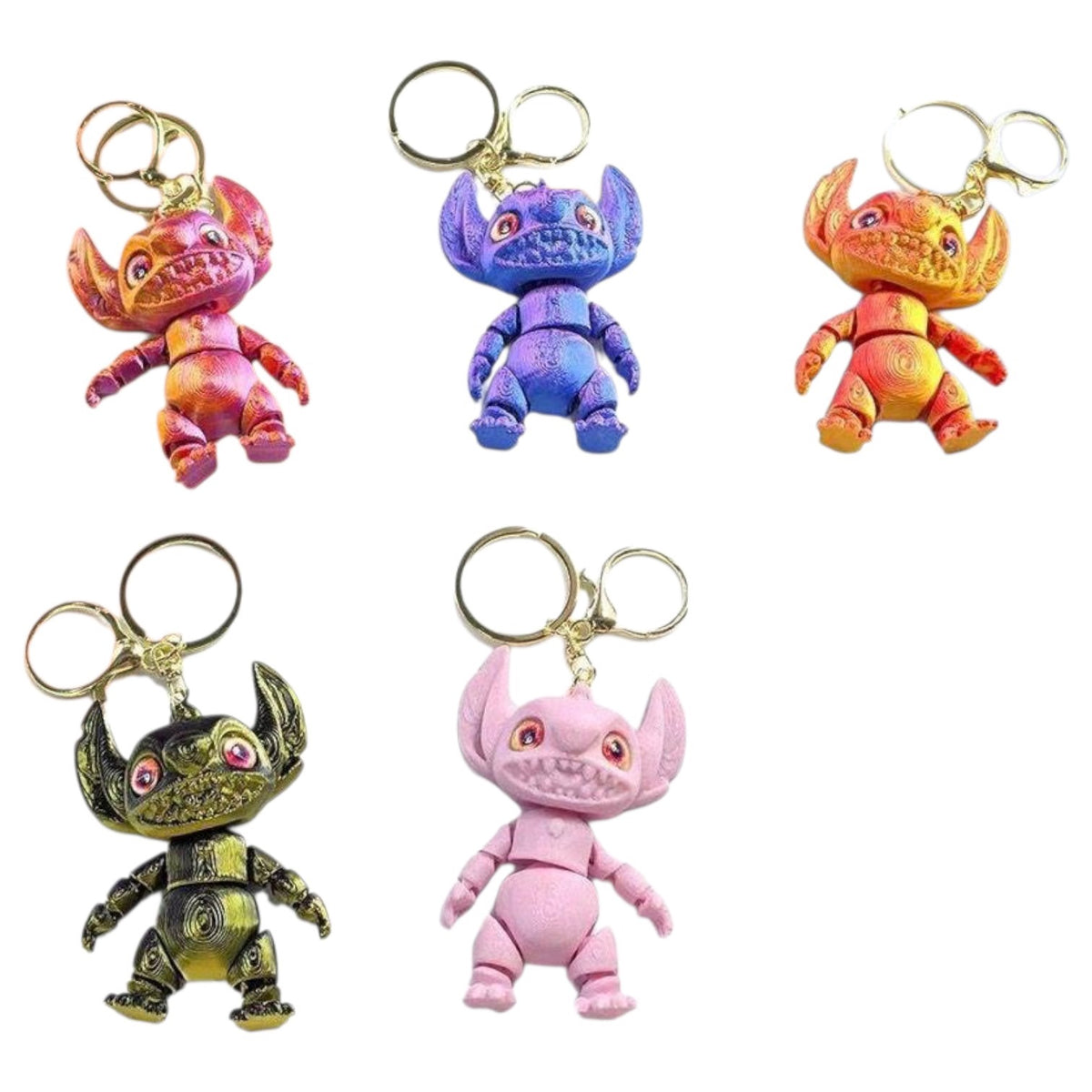Keychain Stitch 3D YSK-5878-Y53 Sold Each