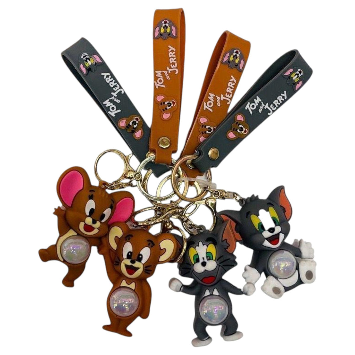 Keychain Tom & Jerry YSK-5887-Y53 with Light Sold Each