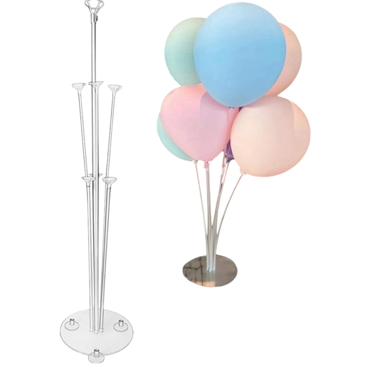 Party Balloons Stand Transparent ZP-3482-Y46
