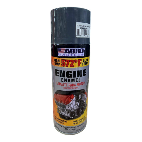 ABRO Tin Spray Gray Engine Enamel High Temp 572DEG