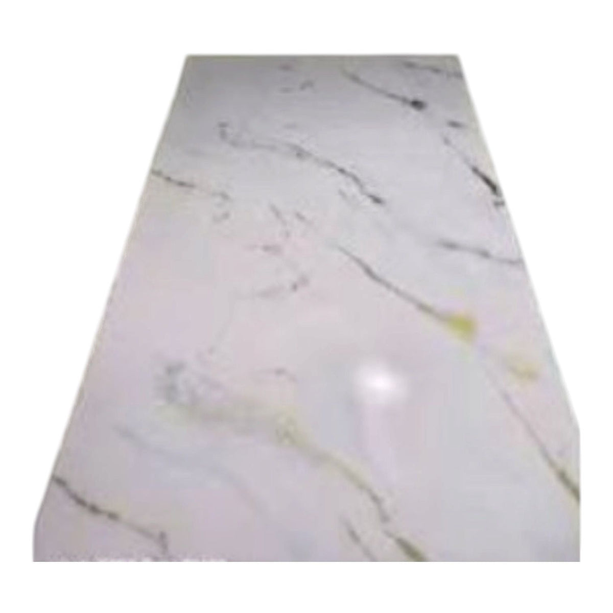 Decorative Uv Wall Panel 110" X 48" LJ80007 White with Black Splash
