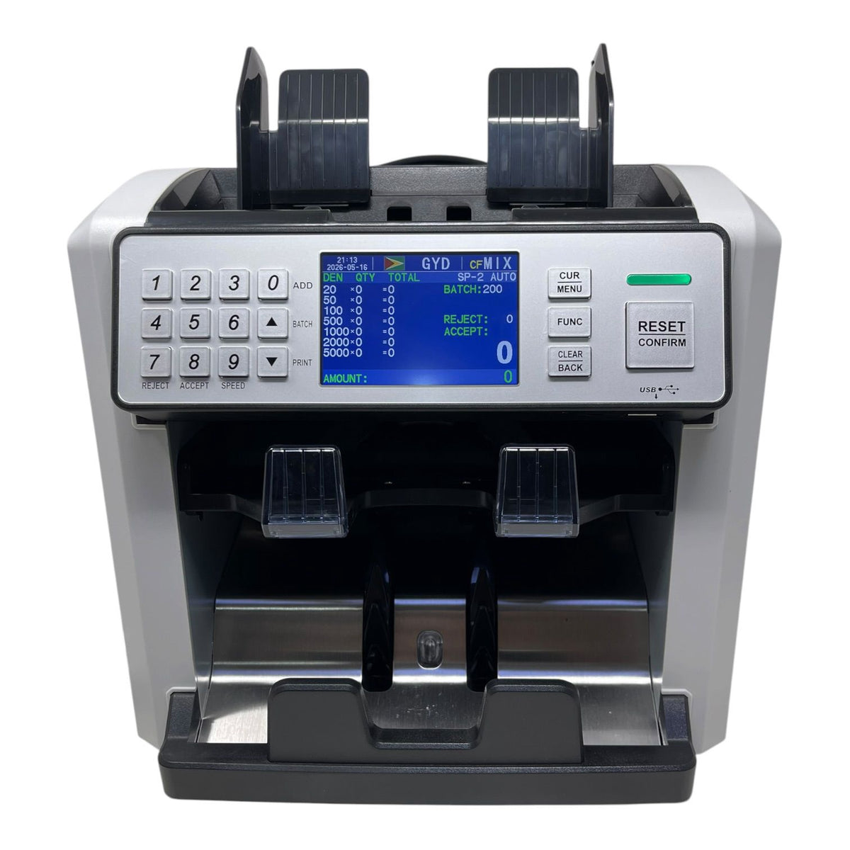 SUPERTRONICS Money Counting Machine Bill Counter HL-S300