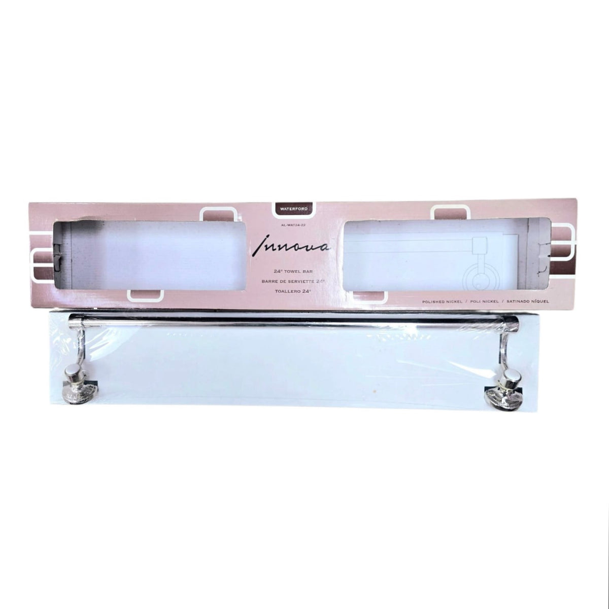 Towel Rack 24" Innova Nickle AL-WAT24-22