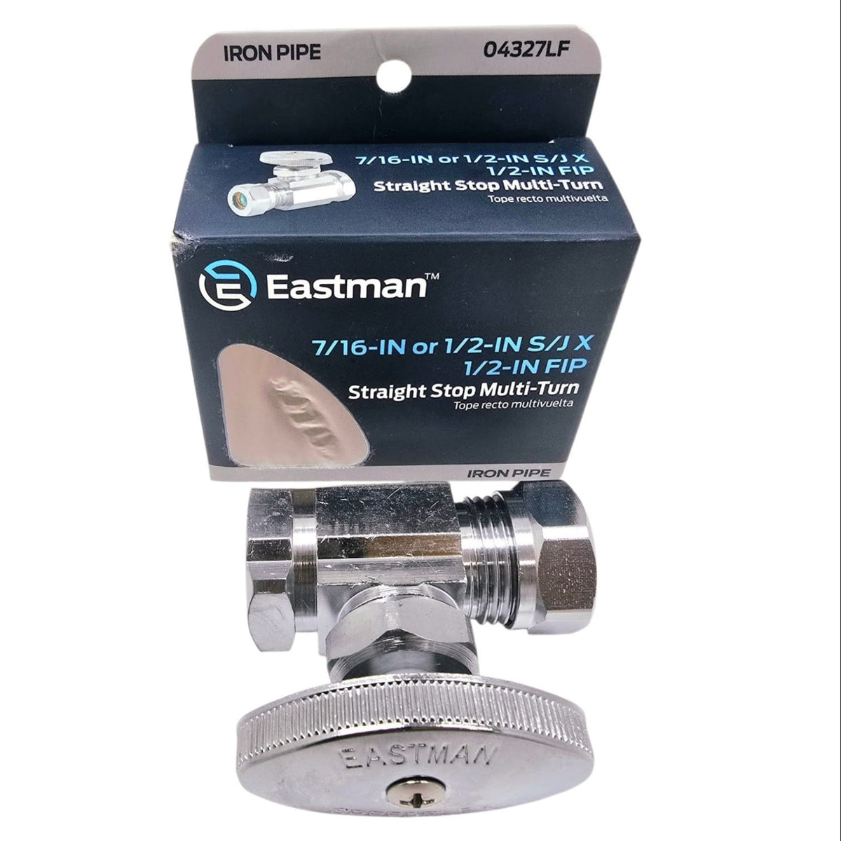 EASTMAN Straight Valve 1/2" X 1/2" 04327LF