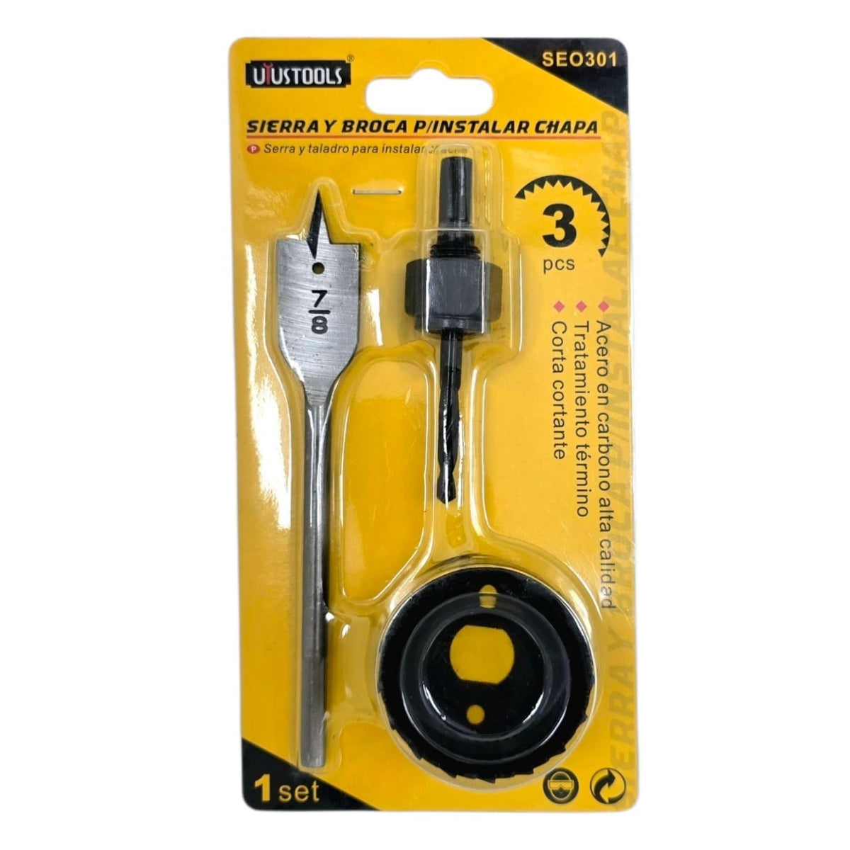 USTOOLS Hole Saw Set 3PCS SEO301