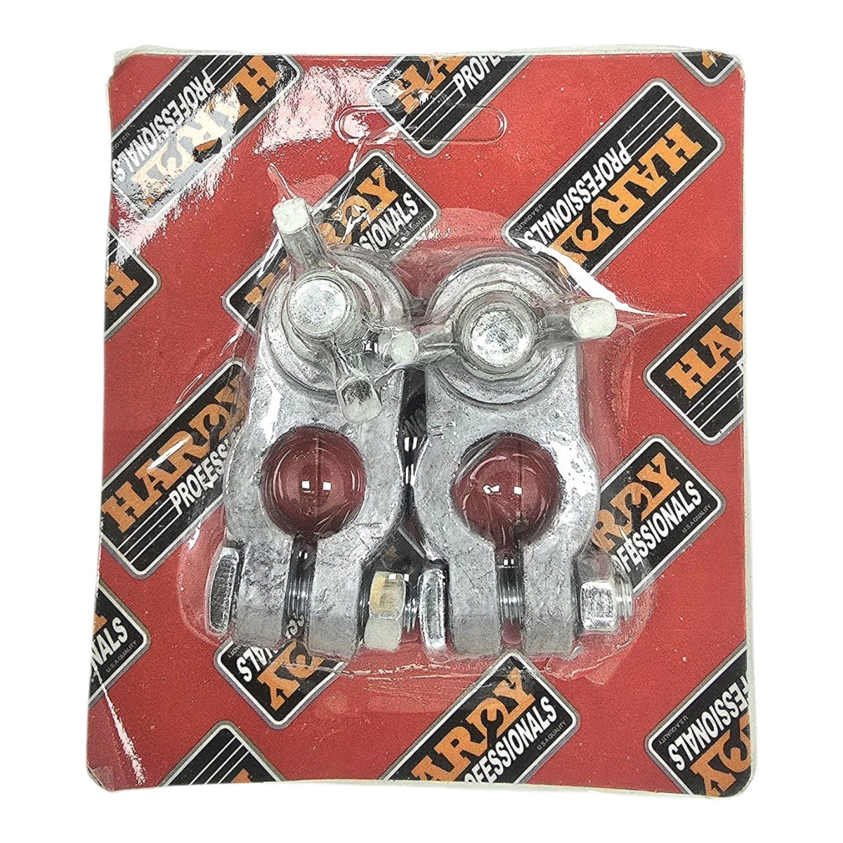 HARDY Battery Terminal Lugs Heavy with Wing Nut BT1028 Pair IN Pack