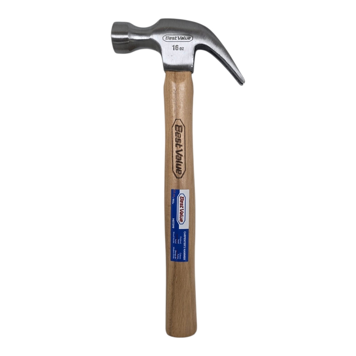 BEST VALUE Hammer Claw H07299 16OZ Wood Handle
