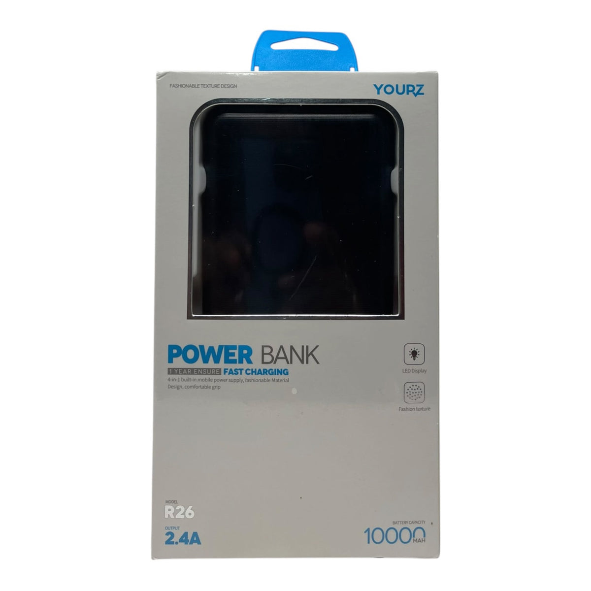 Charger Power Bank Yourz 10, 000MAH R26 2.4A