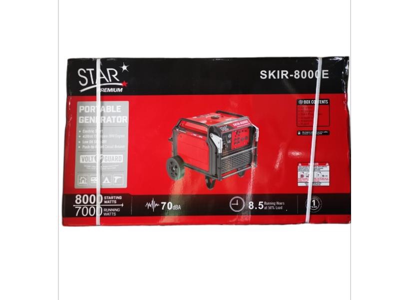 STAR Generator 8000W SKIR8000E Inverter Premium Red Electric