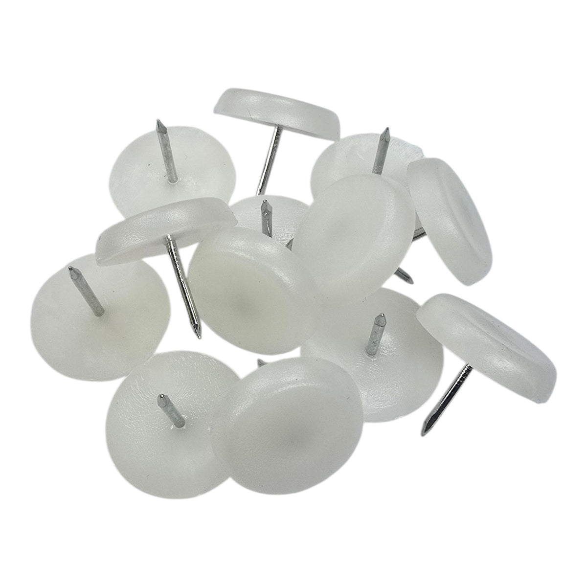 Chair Ferrules 1" Plastic with Nail Each