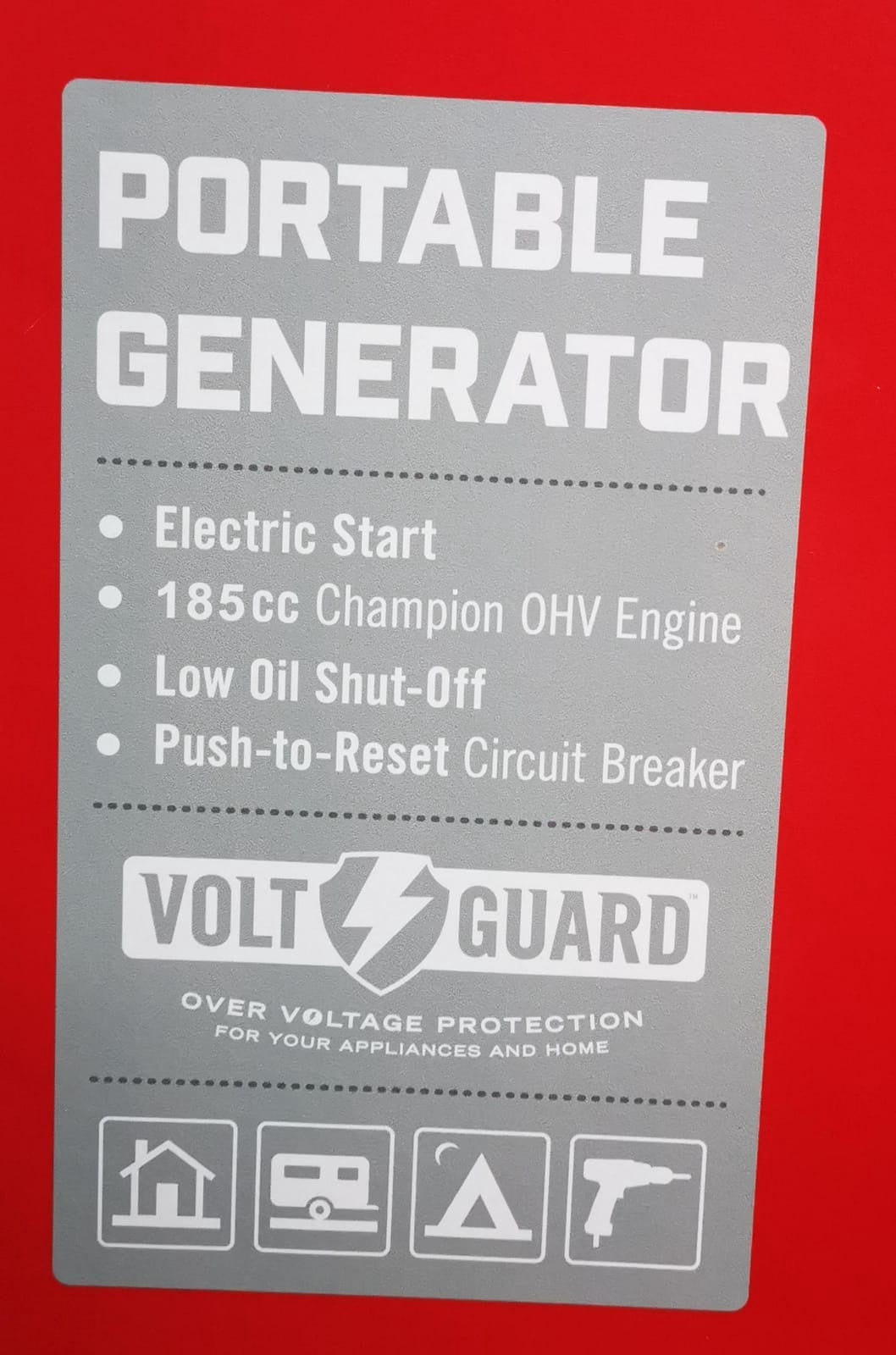 STAR Generator 3300W SKIR3300E 220V Inverter Premium Red Electric