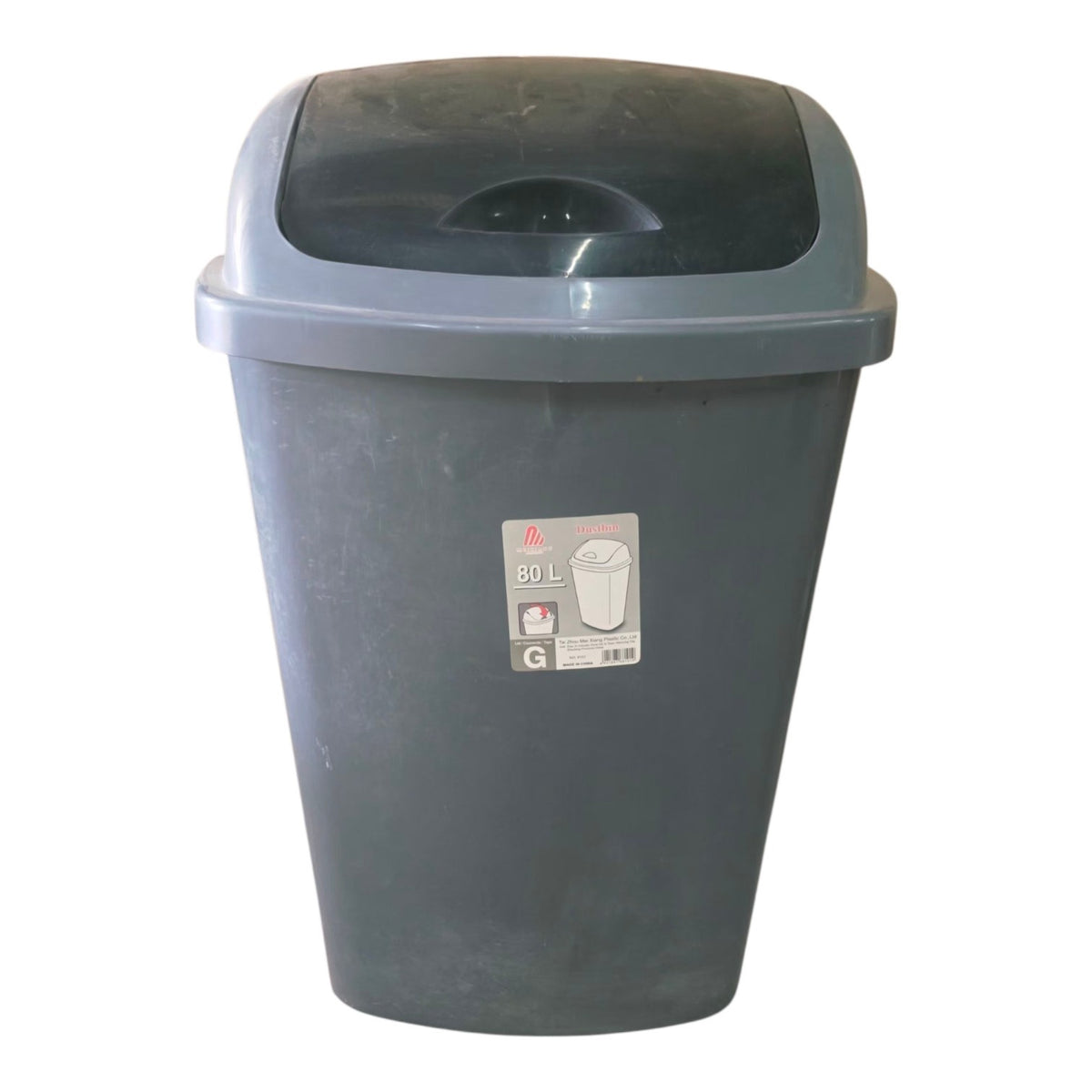 Bin Plastic Meixiang Dust 80L 8101