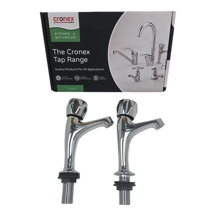 CRONEX Pillar Tap 1/2" High Neck CXP5352 (2PCS Per Pack)