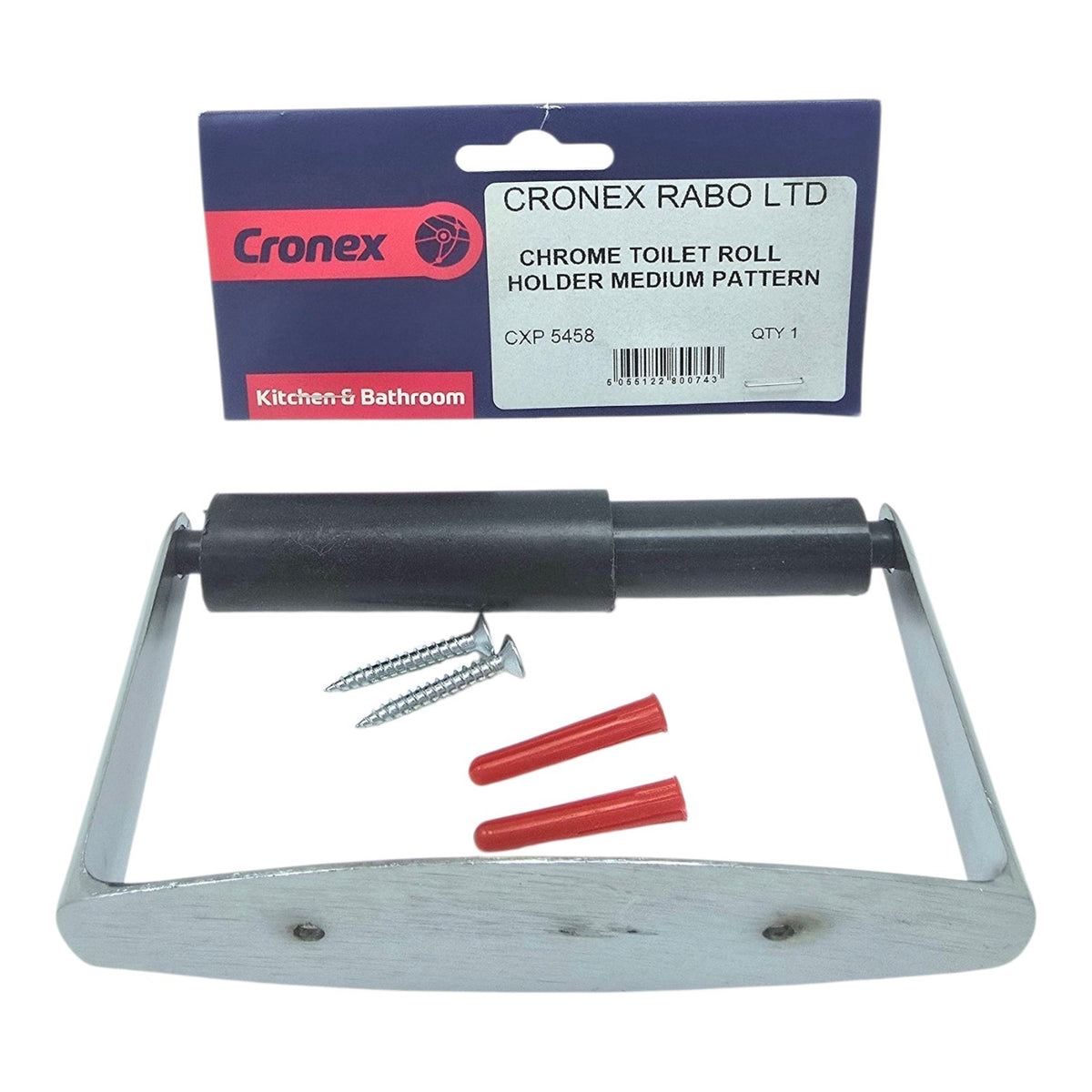 CRONEX Toilet Paper Holder #CXP5458 Heavy Quality