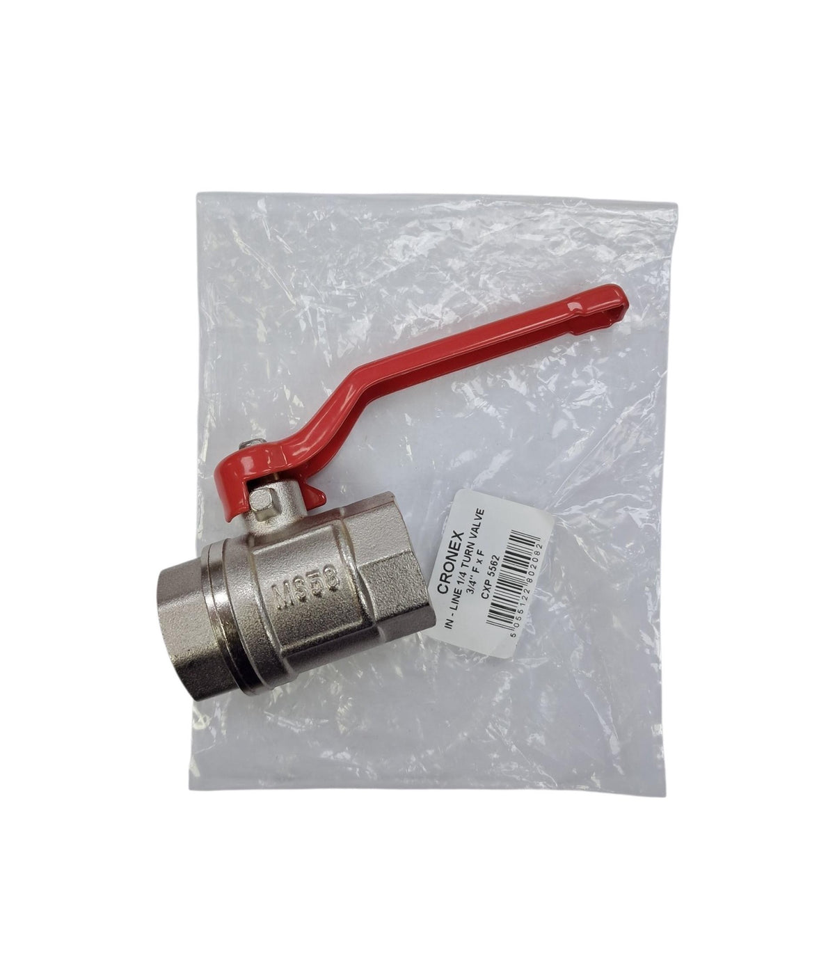 CRONEX Lever Valve 3/4" Nickle CXP5562