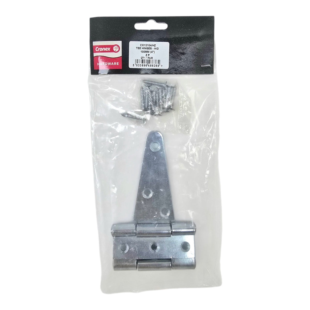 CRONEX RABO Tee Hinges 4" Cronex Heavy Chrome CXL12104/HZ