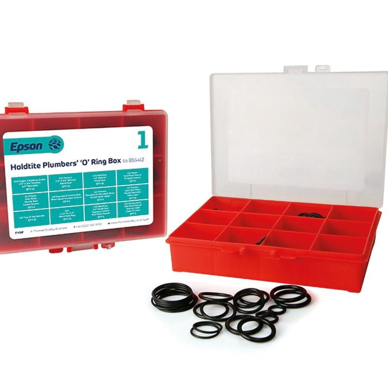 CRONEX O Ring Plumbers Box Set 115PCS Epson Uk 367528