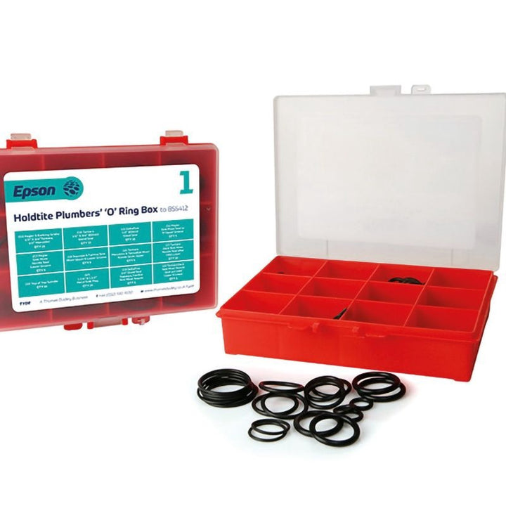 CRONEX O Ring Plumbers Box Set 115PCS Epson Uk 367528