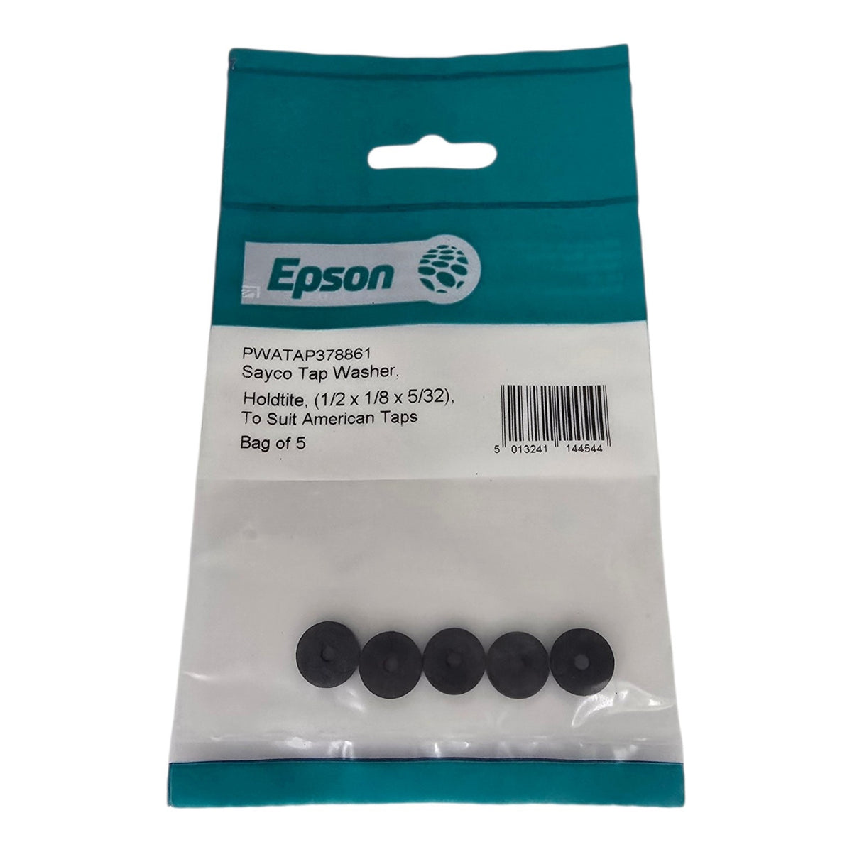 CRONEX Washer Rubber Faucet Epson 5PCS Pack to Suit American Taps 378861